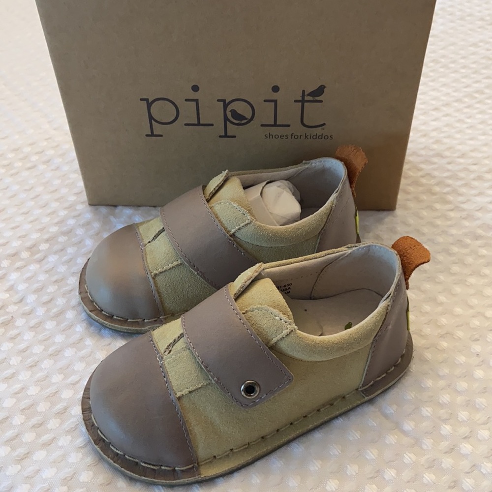 💝HP!💝 NEW! PIPIT “JACK” Leather & Suede Walker Shoes - Picture 5 of 14